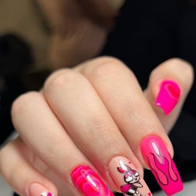 کاشت ناخن تابستانی شیک