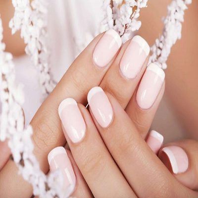 کاشت ناخن ساده دخترانه