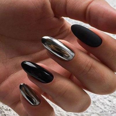 کاشت ناخن مشکی خفن