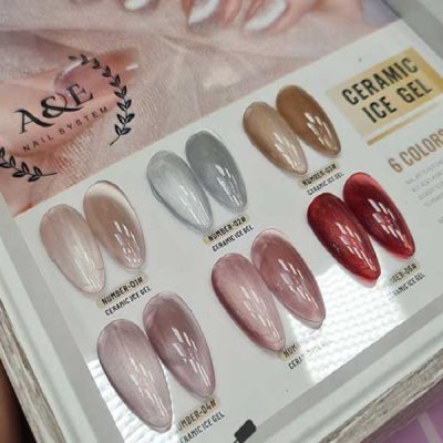 آموزش کاشت ناخن آیس ژل