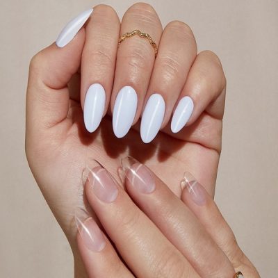 ناخن کاشت سفید