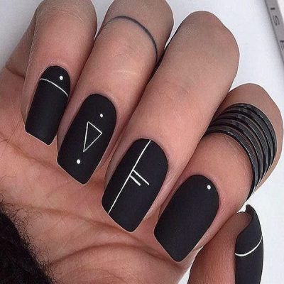 ناخن کاشت کوتاه