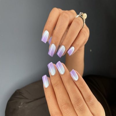 کاشت ناخن آمبره در سالن بیوتی تیک