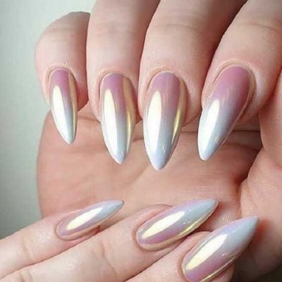 کاشت ناخن آمبره کروم