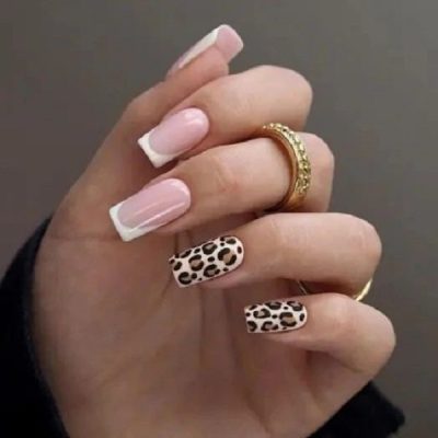 کاشت ناخن پلنگی دخترانه