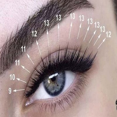 آموزش کاشت مژه دخترانه ️