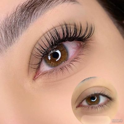 کاشت مژه دخترانه ابریشمی