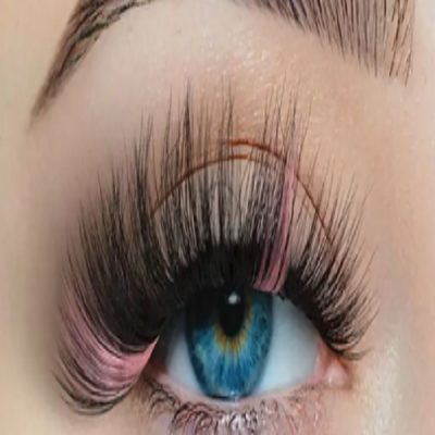 کاشت مژه گلامور رنگی