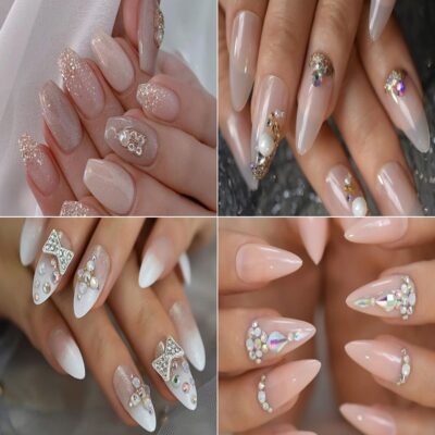 لاک کریستالی و اکلیلی؛ جذابیت درخشان برای ناخن‌ها