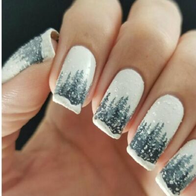 قیمت طراحی ناخن زمستانی